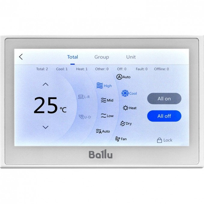 Пульт управления групповой проводной BALLU MACHINE BLC_WGC (1х64) HC-1186967