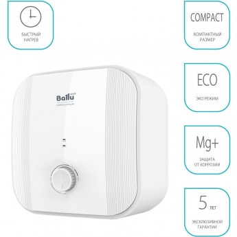 Водонагреватель BALLU BWH/S 15 Capsule Plus O